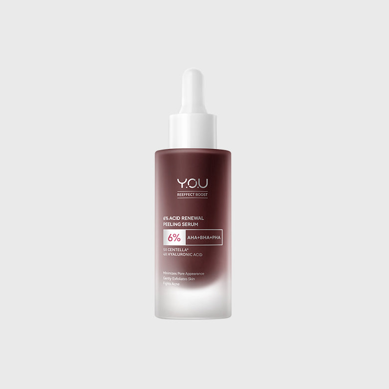 Y.O.U REEFFECT BOOST 6% Acid Renewal Peeling Serum